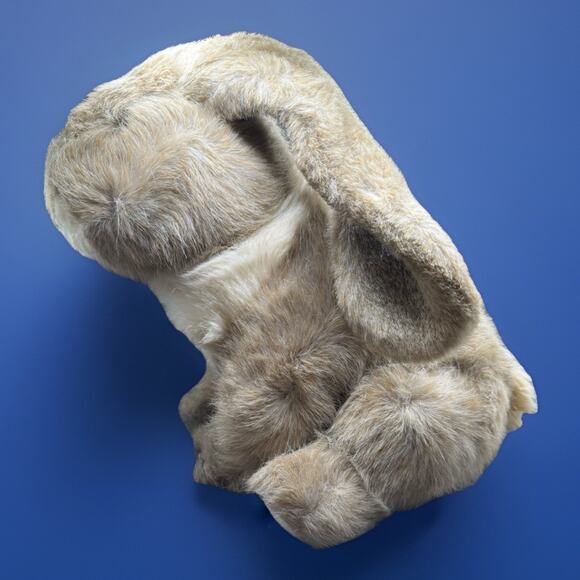 Gund Realistic Bunny Rabbit Plush Stuffed Animal 13” Vintage 1989 Floppy Ear - Picture 6 of 10